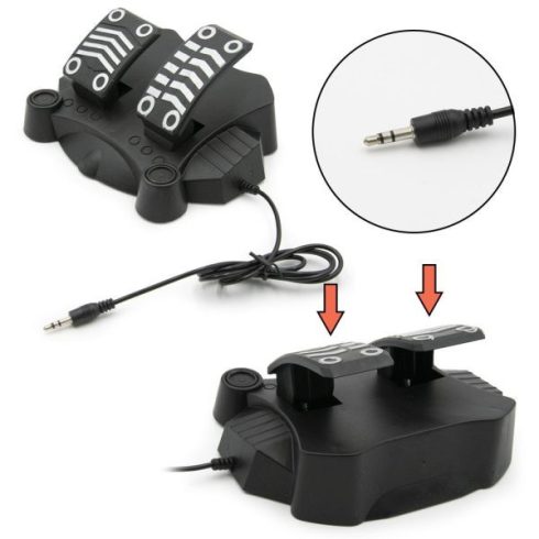 Távirányítós Modell Sportautó, Kormánnyal És Pedállal, Világító Első Fényszórókkal 