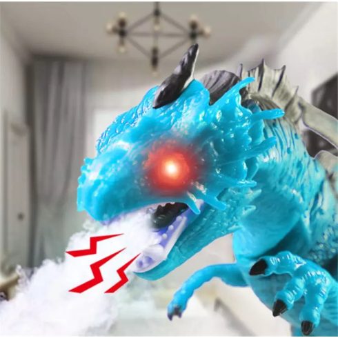 Ködben Sétáló Dinoszaurusz Távirányítós Játék Dínó Élethű Hanghatásokkal