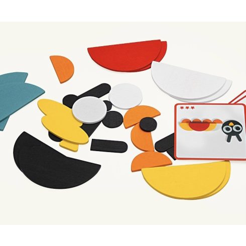  Montessori Logikai Képkirakó Játék Állatok