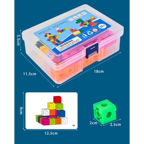 Magic Square Építő Kockák