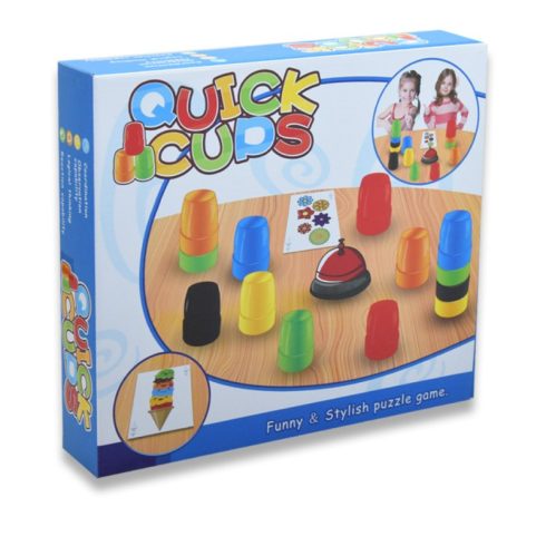 Quick Cups Gyorsasági És Ügyességi Társasjáték