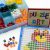 490 Darabos Kreatív Színes Mozaik Puzzle Készlet