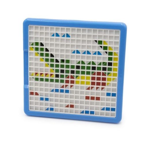 490 Darabos Kreatív Színes Mozaik Puzzle Készlet