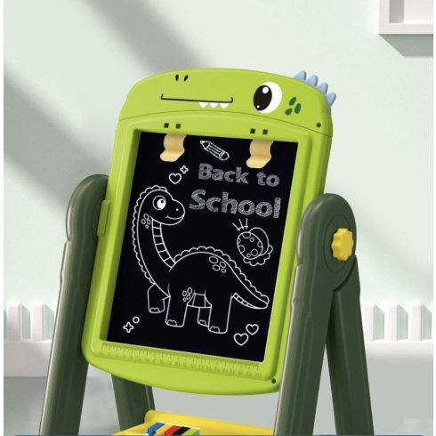 kétoldalas mágneses kréta számláló kreatív tábla dinoszaurusz