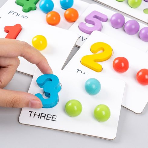 Montessori Matematikai Gyöngyök Játék