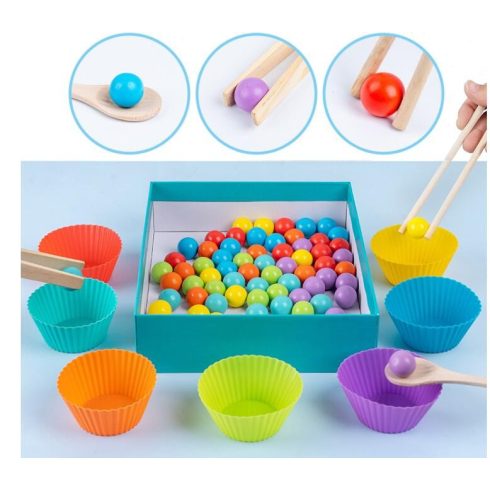 Montessori Matematikai Gyöngyök Játék