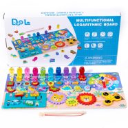   Többfunkciós Fish&count Montessori Oktató Fa Matematikai Játék