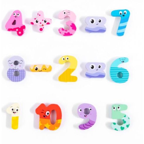 Többfunkciós Fish&count Montessori Oktató Fa Matematikai Játék