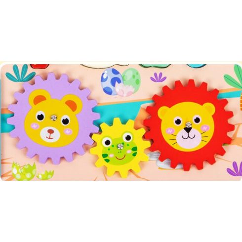 Többfunkciós Fish&count Montessori Oktató Fa Matematikai Játék