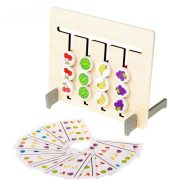   A Montessori Gyümölcsök Színéhez Illő Fa Oktatójáték