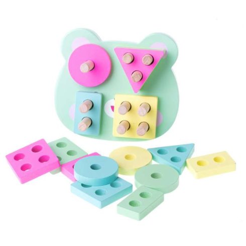 Fából Készült Válogató Puzzle