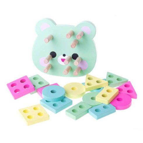 Fából Készült Válogató Puzzle