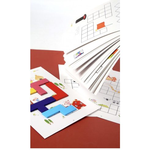 Montessori Kreatív Blokkok Puzzle Tetris Puzzle