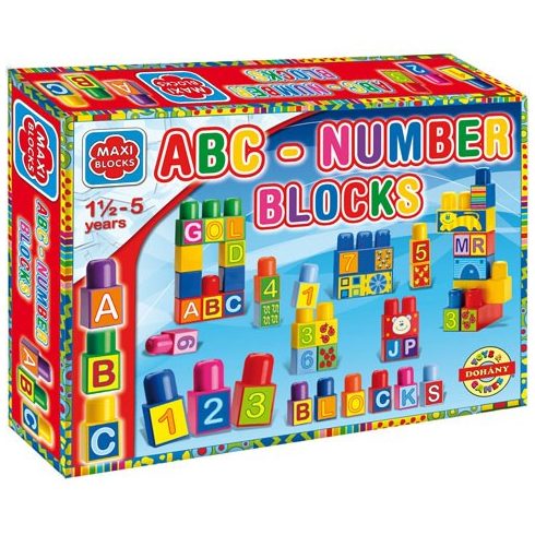 Maxi Blocks Abc Építőkockák