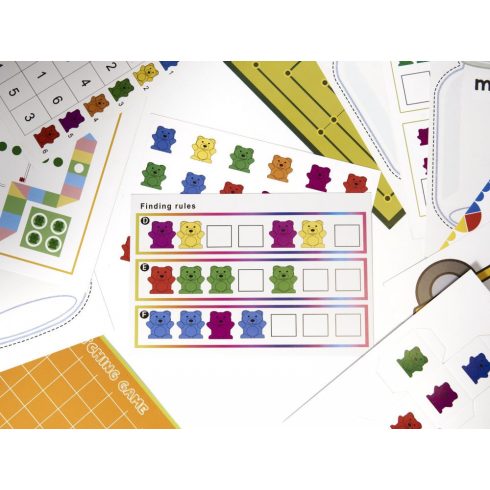 Montessori Matematikai Oktató Szortirozó Játék 44/116db