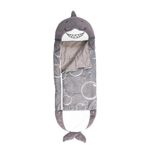  Plüssállat És Hálózsák Gyerekeknek - Cápa  – Hálózsákká Alakítható 128x48