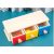 Montessori Doboz 3 Fiókok Három Rekeszes Doboz