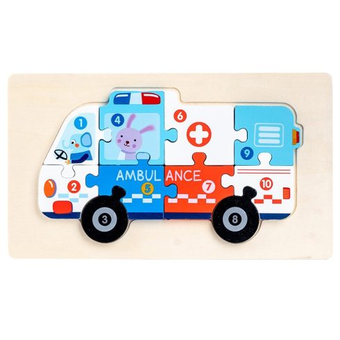 Fa Puzzle Kirakó 1db
