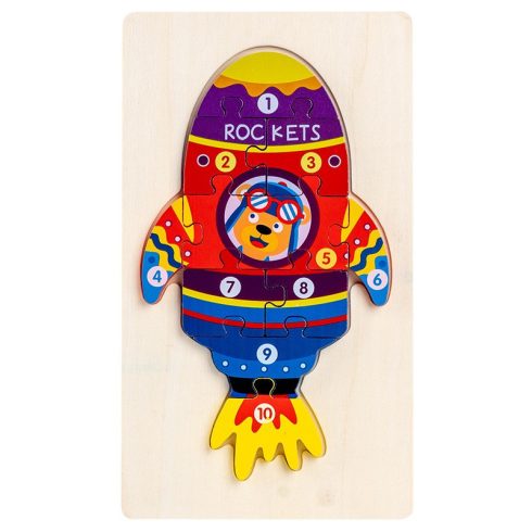 Fa Puzzle Kirakó 1db