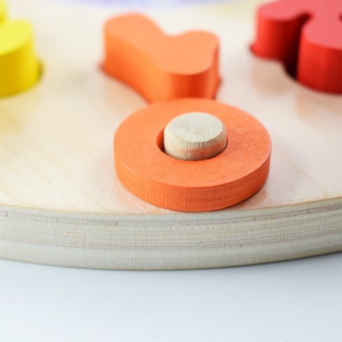 Fából Készült Órát-tanító Matematika Tanulás Számolás Óra