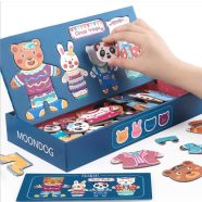 Fejlesztő Játék Mágneses Öltöztető Játék 