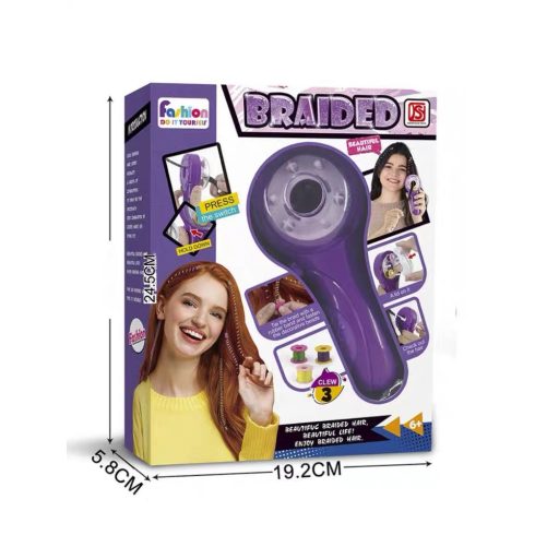 Gyöngyös Hajdekoráló, Hajfonó Készlet Gyerekeknek