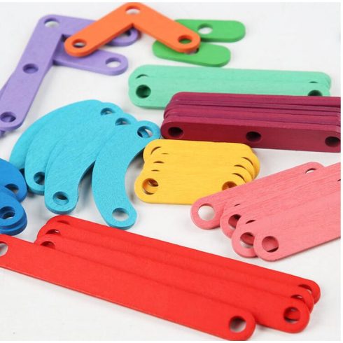 Montessori Geotábla Puzzle Fejlesztő Játék