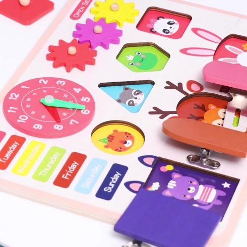 Oktatási Montessori Elfoglalt Tabla