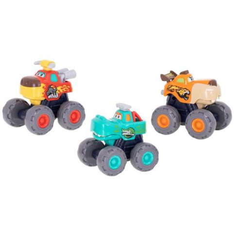 Monster Truck Játékkészlet 3 Db