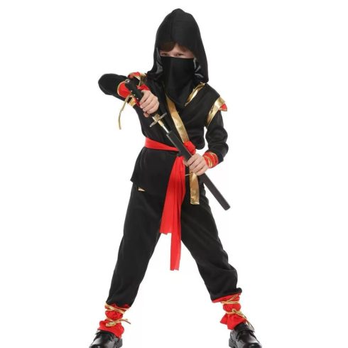 Ninja gyermek jelmez XL 130-140CM