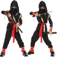 Ninja gyermek jelmez L 120-130CM