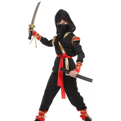Ninja gyermek jelmez S 100-110CM