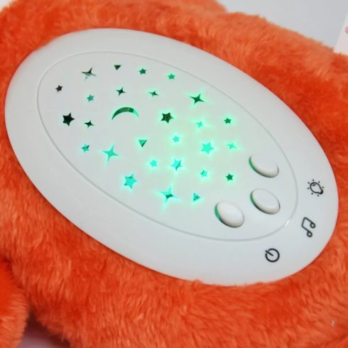 Világít és altató dalokat játszik baba játék