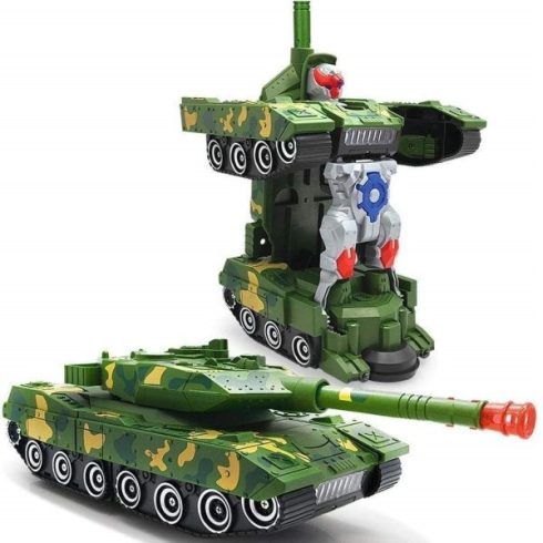 Távirányítós Robottá Alakuló Tank Gyerekeknek 