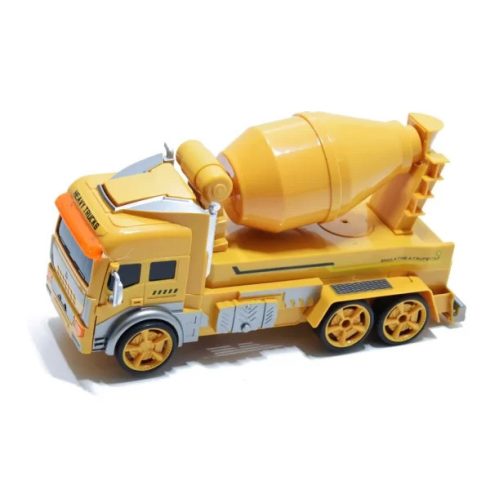 Robottá Alakuló Betonkeverő – Akkus, Távirányítós, Zenélő És Villogó Munkagép Transformers