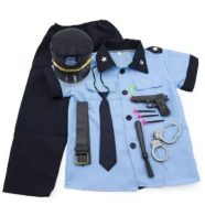 Rendőr Farsangi Jelmez XL 130-140cm