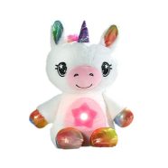   Ölelnivaló Plüss Unikornis – Csillagkivetítős Éjszakai Fény És Játszópajtás, Fehér