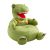 Ülést segítõ fotel babáknak 45cm -Zöld dino