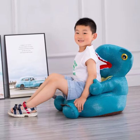 Ülést segítõ fotel babáknak 45cm -Zöld dino