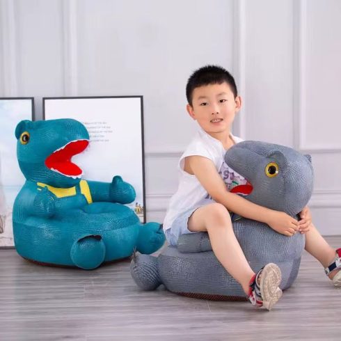 Ülést segítõ fotel babáknak 45cm -Zöld dino