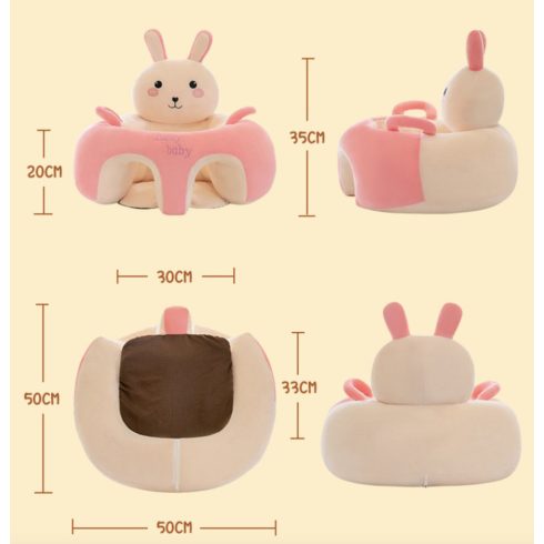 Ülést segítõ fotel babáknak 50cm -Nyúl