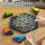 Oktatási logikai háromszög sakk Geometry Chain Chess Interaktív láncgeometriai társasjáték