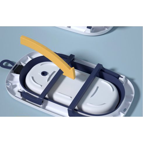 összecsukható kád hálós babatartóval