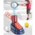 Gyerekek Baseball Játék Szett Bat & Balls Automata Indító Gyerekeknek Szórakozás Beltéri Baseball Gyakorló Eszköz+két Ütő