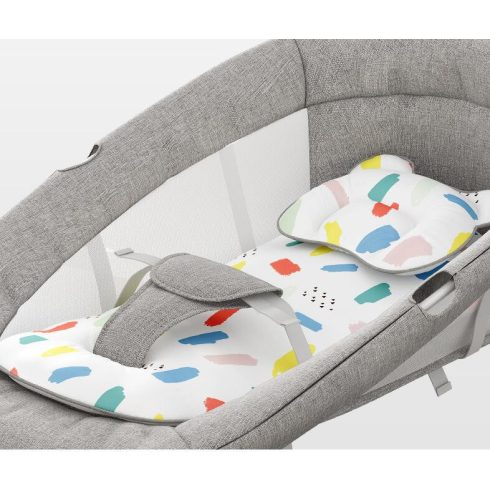 Bluetooth Ringató-zenélő Elektromos Babahinta És Pihenőszék szürke