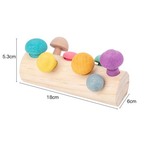 Montessori Gombaszedő Játék A Gyermekek Készségeinek Fejlesztésére