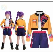   Rummi Jelmez Kpop K-pop Démon Hunters Jelmez S 100-110 Méret paróka nélkül