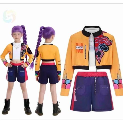 Rummi Jelmez Kpop K-pop Démon Hunters Jelmez S 100-110 Méret parokával