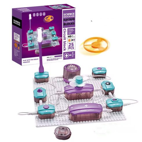 SCIENCE EDUCATION elektronikai labor 40 kísérleti tudomanyos játékkészlet 