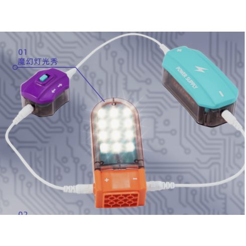 SCIENCE EDUCATION elektronikai labor 100 kísérleti tudomanyos játékkészlet 
